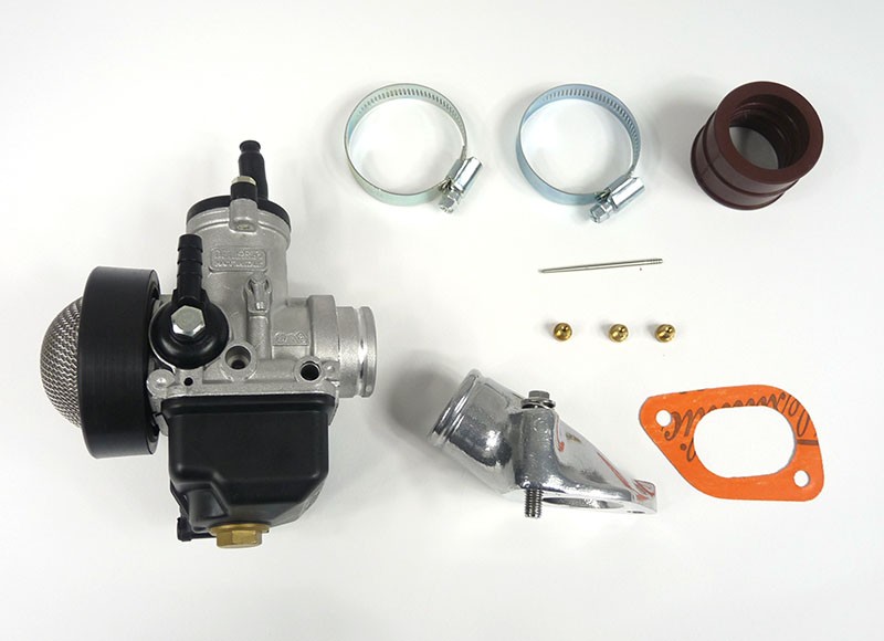 Everything Lambretta Carburettor Kit Small Block Dellorto 28mm